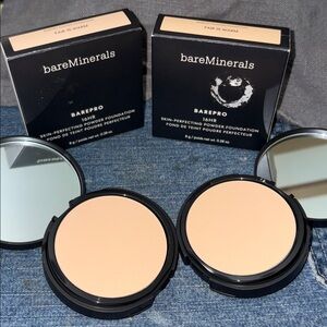 BareMinerals Barepro 16hr Powder Foundation - Fair 15 Warm Bundle